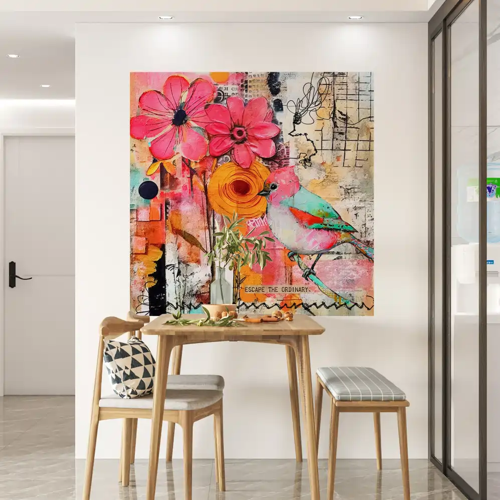 Adhesive Wall Art
